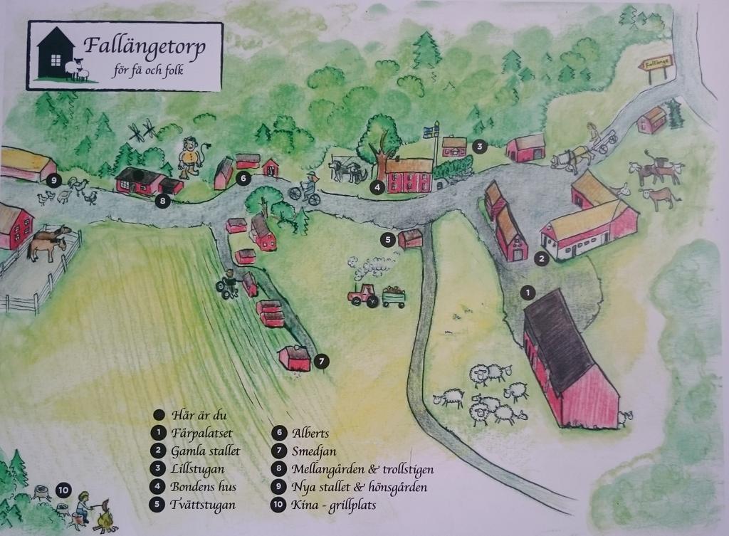 Mellangarden Hostel Vasterbykil Buitenkant foto